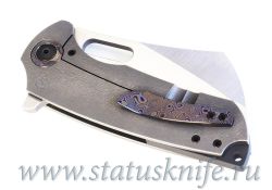 Нож CKF/Matthew Christensen Big Brutus Брутус (M390, Ti, Zirc, ZircuTi)фотография - 10