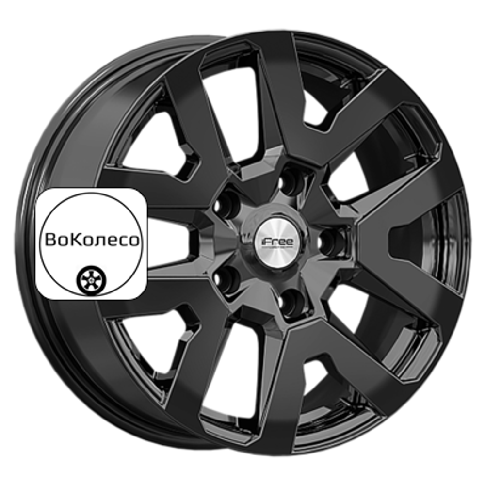 7x17/5x139,7 ET40 D98 Трикстер (Niva) (КС1170) BK iFree Original