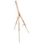 Мольберт полевой BRAUBERG ART CLASSIC, тренога, бук, высота 84 -187 см, высота холста 106см, 190651