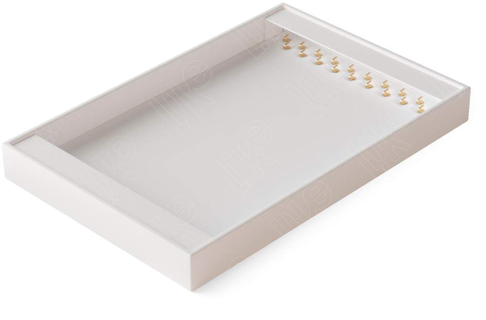 Дисплей 1 серии для 19 цепей/вертикальный/2 ряда крючков/верхняя съемная планка/нижняя планка