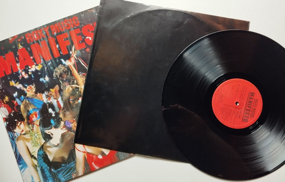 Винтажная виниловая пластинка LP Roxy Music Manifesto (Spain 1979)