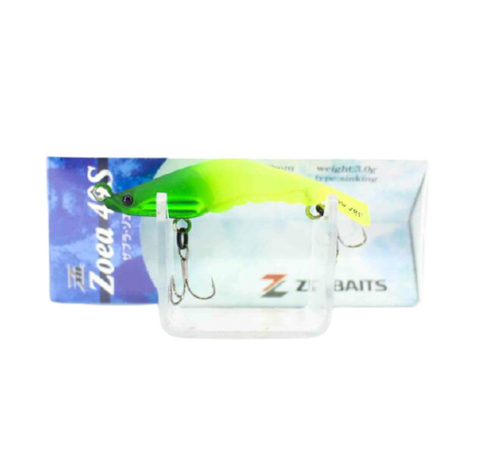 Воблер ZipBaits ZBL Zoea 49S 193 Matt Green Chart Lime