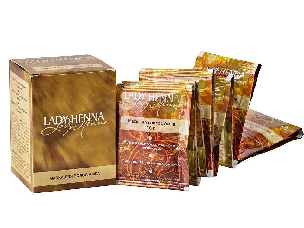 Маска для волос Lady Henna Порошок Амлы 10 гр. х 12 шт. = 120 гр.