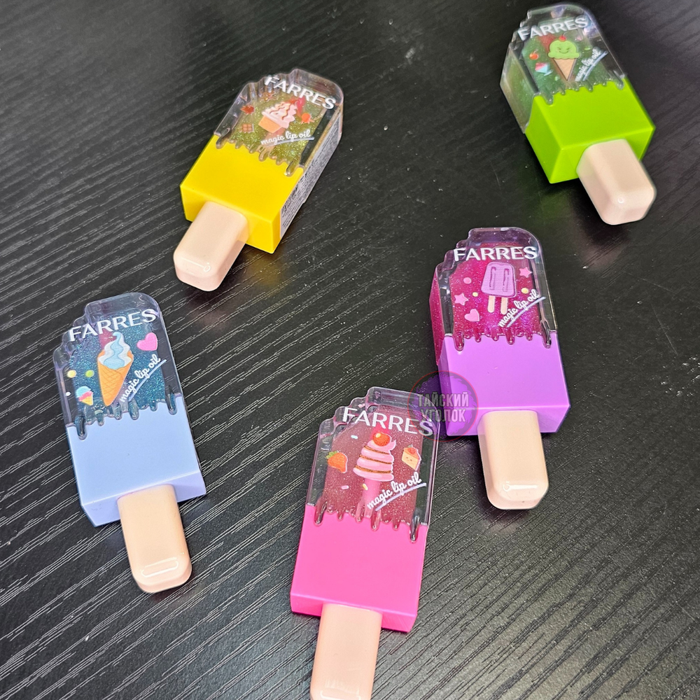 Бальзам для губ 7209 FARRES щетка Сладости 6 гр