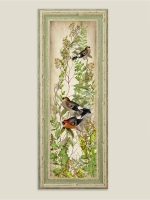 Картина на стену интерьерная на холсте 23*57 см