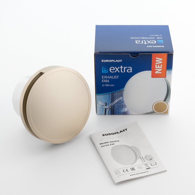 Накладной вентилятор Europlast EAT100G золото