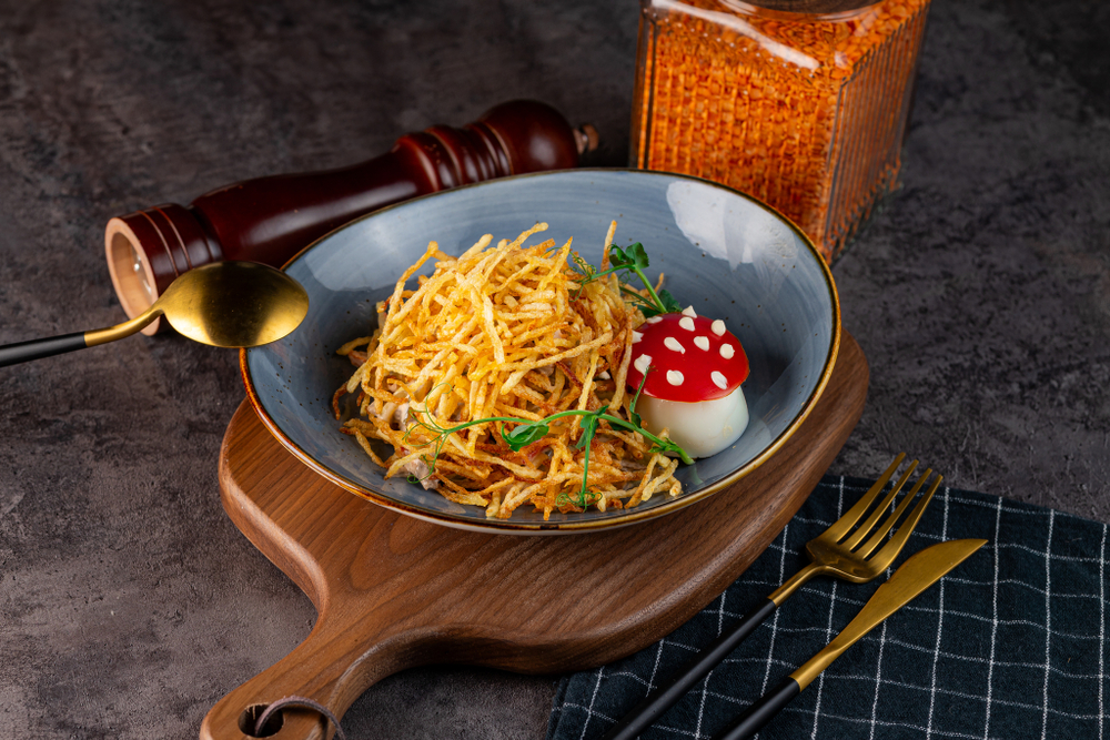 Сытный мясной с курицей