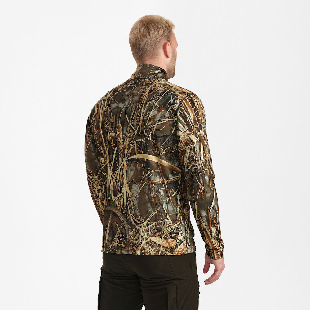 Футболка Deerhunter Game ½-Zip T-shirt L/S (97 REALTREE MAX-7®)