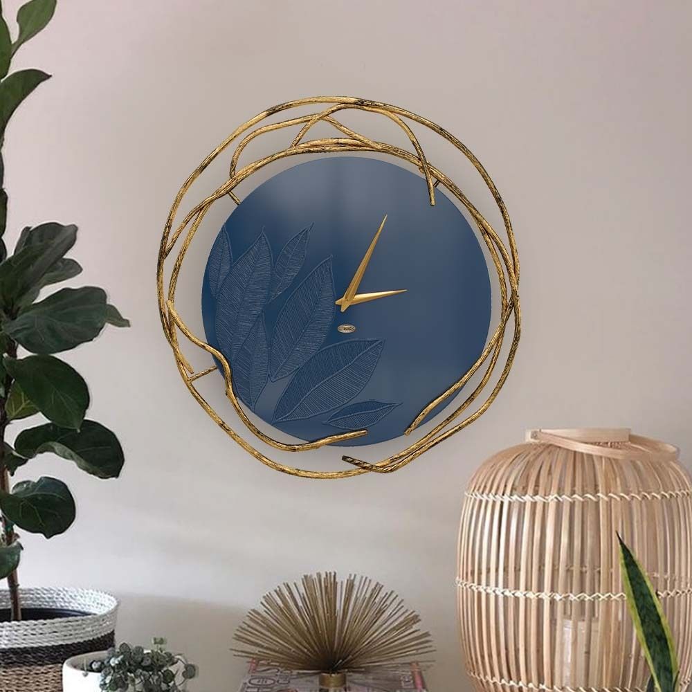 Часы настенные Арт Колор Королевский синий Амбер