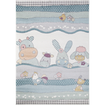 Ковер 2484- LIGHT CREAM - коллекция SOFIT 0,8*1,5м Cream