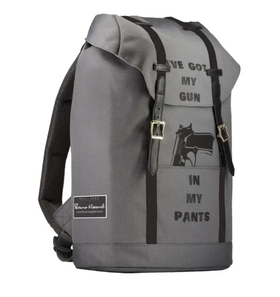 Школьный рюкзак Bruno Visconti "My Gun", серый, для средней и старшей школы