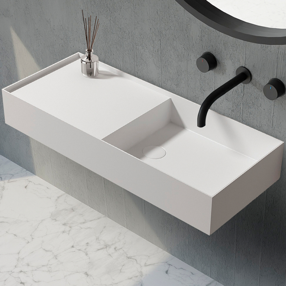 Раковина Abber Stein 80 AS2648 Белая матовая