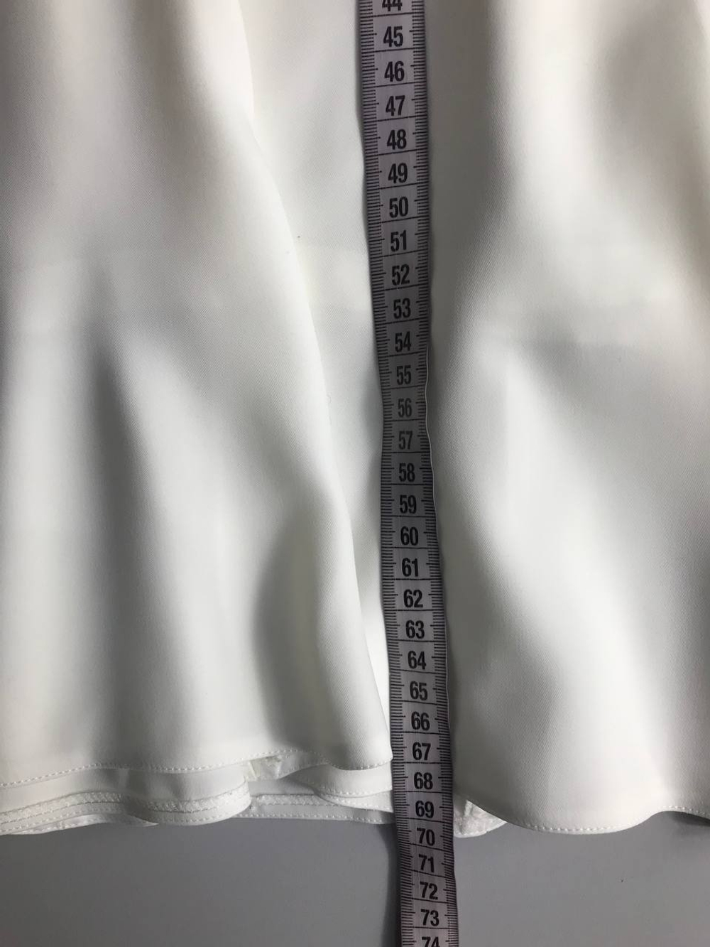 Юбка расклешенная, визуально на 46 размер