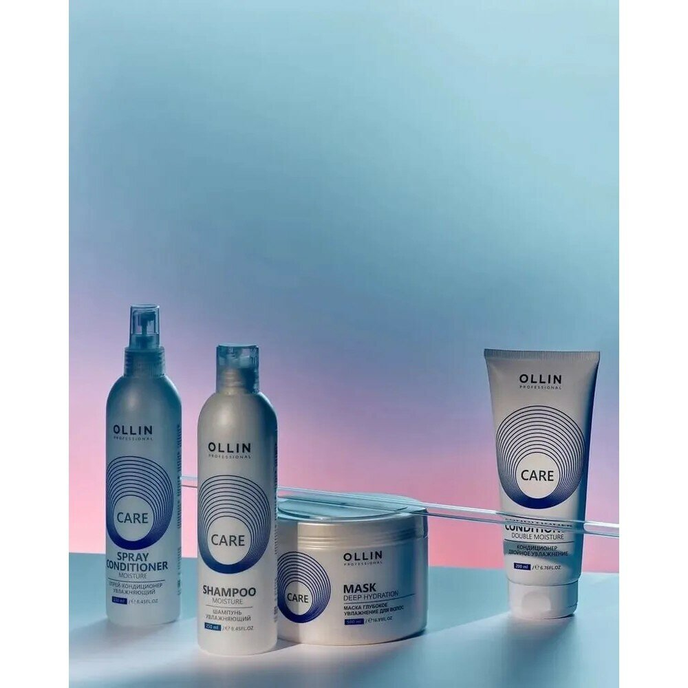 OLLIN CARE Кондиционер двойное увлажнение 200мл/ Double Moisture Conditioner