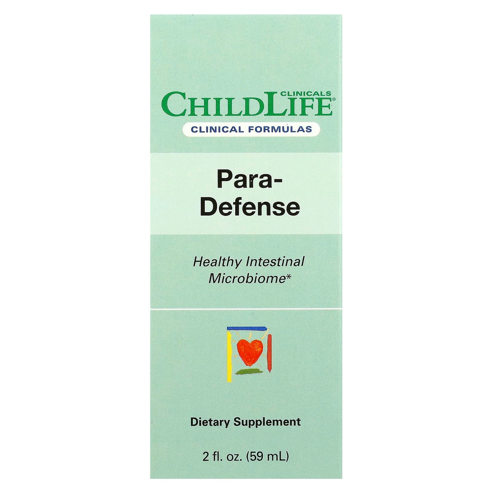 ChildLife Clinicals, Para-Defense, для здоровья микробиома кишечника, 59 мл (2 жидк. унции)