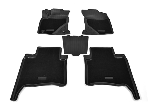 Ковры в салон Norplast/Unidec для Toyota Fortuner (2015-)Полиуретан,Черный,5 мест арт.NPA11-C88-230-CM