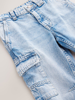 Джинсы карго для мальчика Next AC5-532, Голубой