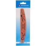 Пилка наждачная профессиональная «МЕЙК», оранж, 150/150грит, 2,8*17,8см (блистер Ultramarine)