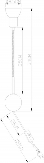 Настенный светильник Arte Lamp FALENA A3116AP-1AB