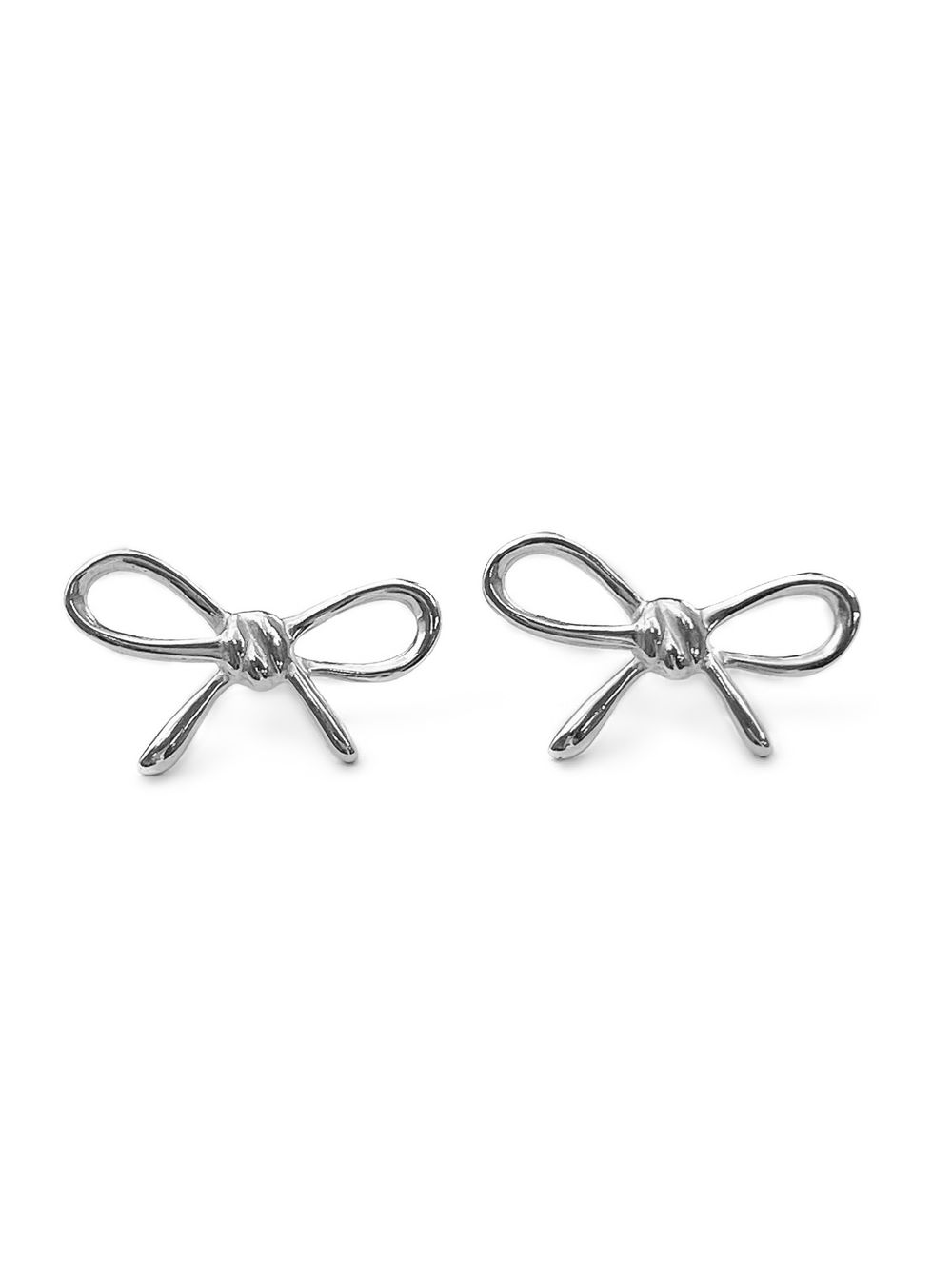 Серьги Бант