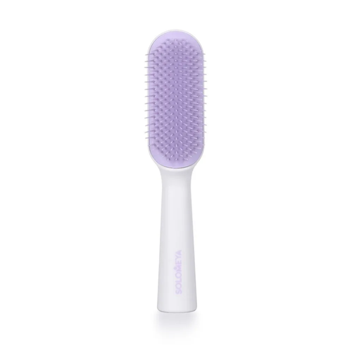Solomeya Расческа В Футляре Hair Brush For Sensitive Scalp Lilac