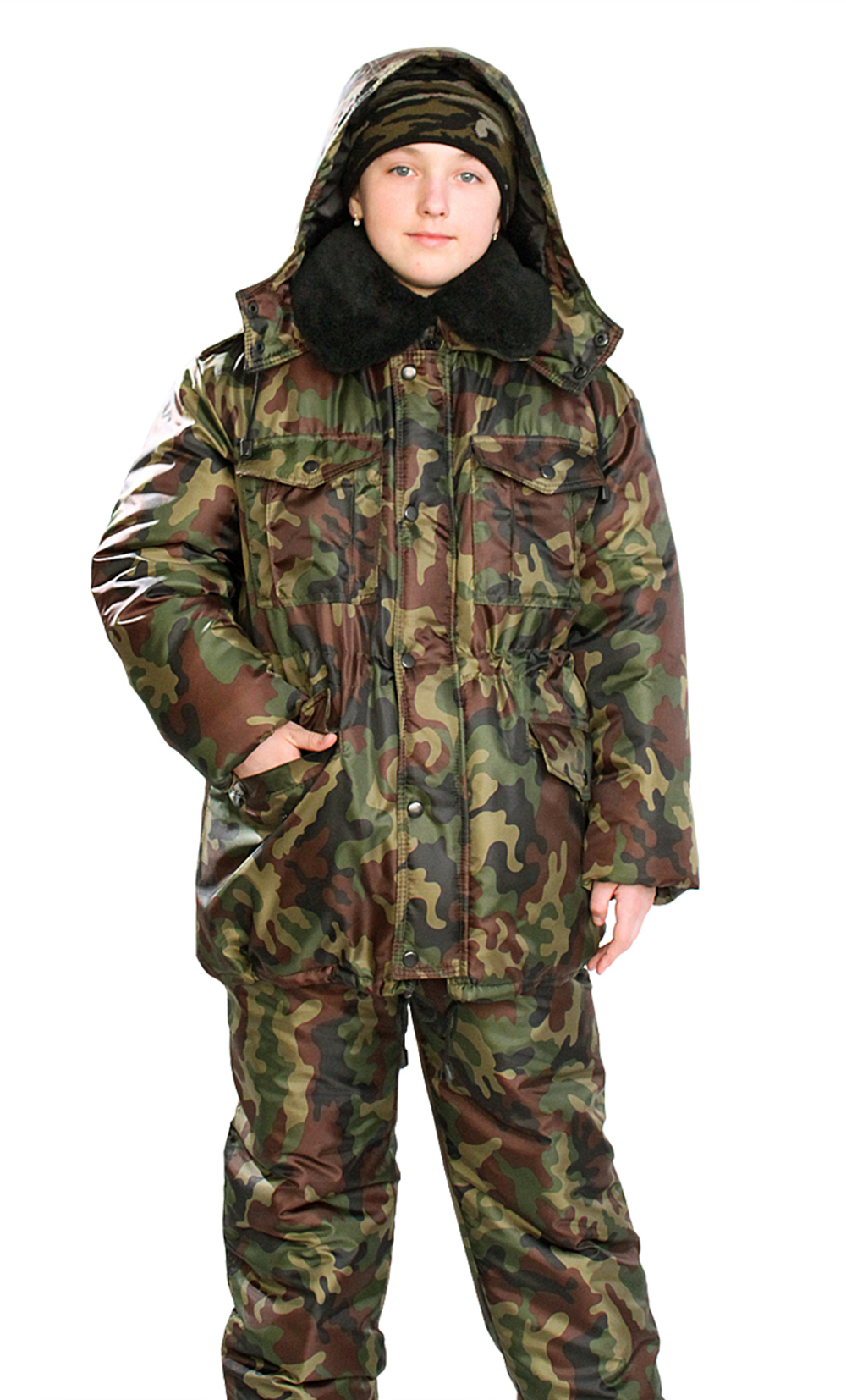 Куртка детская "Зима" цв. КМФ