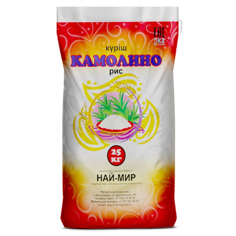 Рис Жан-Арай камолино 25 кг/меш