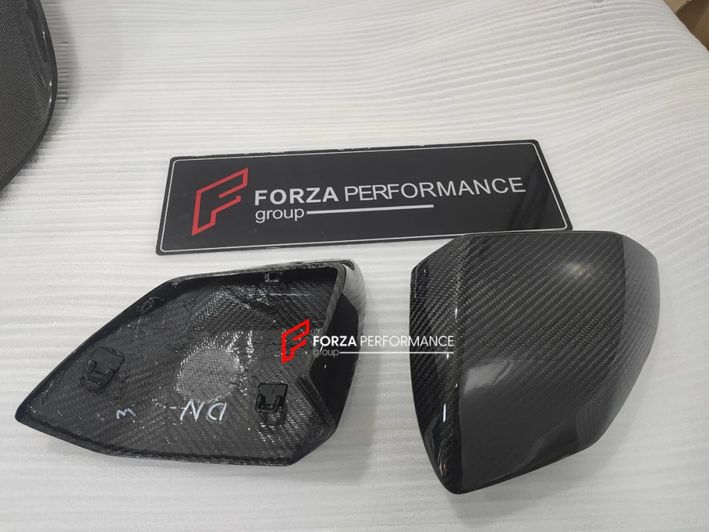 Карбоновые накладки на зеркала для LAMBORGHINI REVUELTO 2023+ Ламборгини