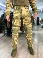 Тактический костюм G3 с защитой локтей и коленей / мох