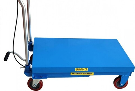 Тележка гидравлическая AE&T TLF-50 платформенная 500кг