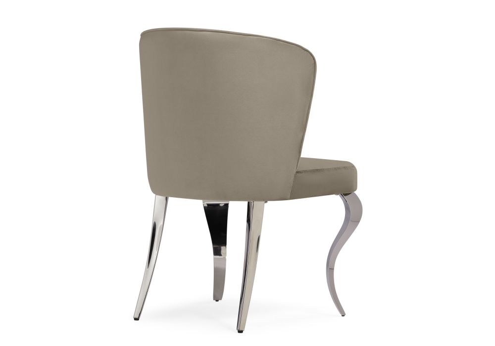 Стул на металлокаркасе Edwin light beige / steel