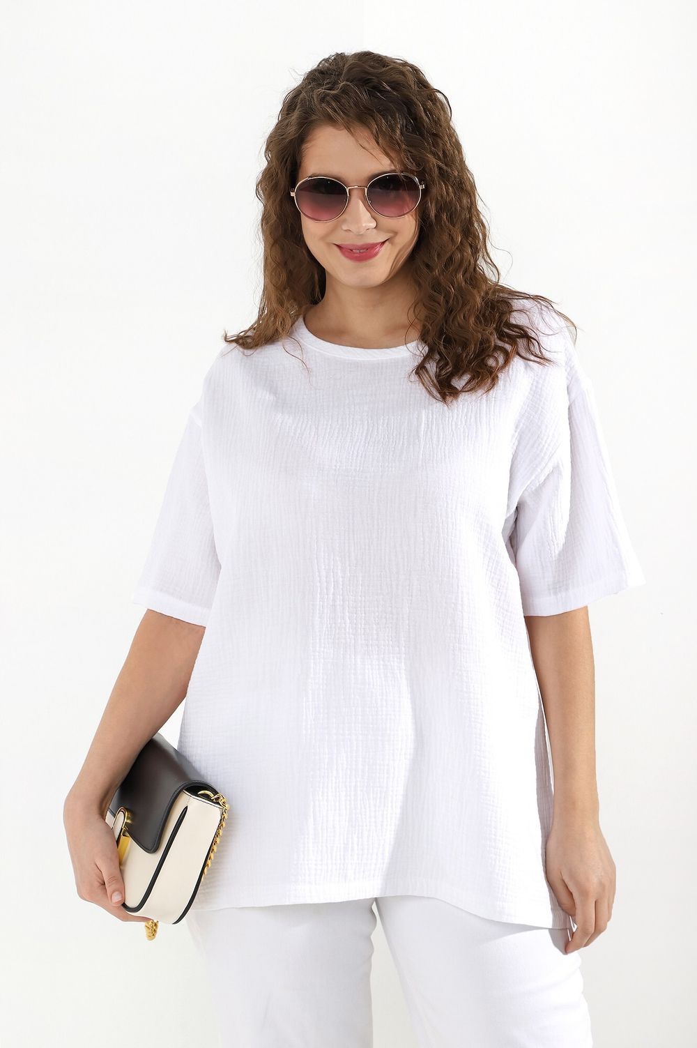 Блузка Виола-1 Виотекс БЕЛЫЙ