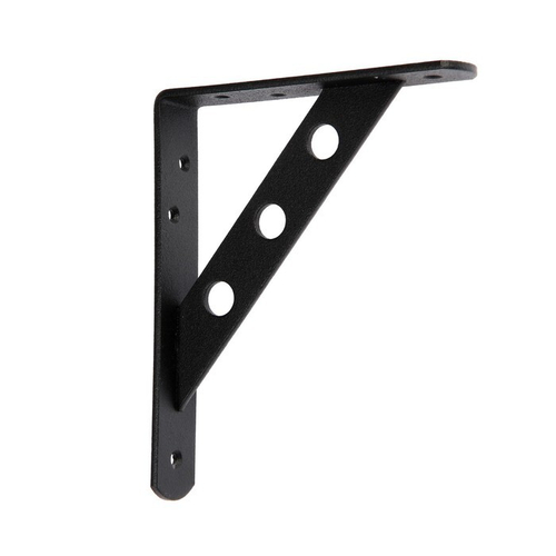 КРОНШТЕЙН МЕТАЛЛИСТ УСИЛЕННЫЙ 150*125 ПОЛ.ЧЕРНЫЙ