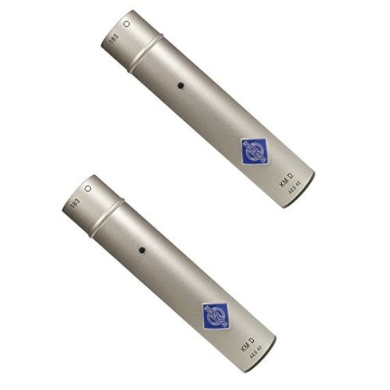 Neumann KM 183 D stereo set - всенаправленная микрофонная пара, предназначенная для студийной записи