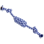 Игрушка - канат для собак мелких и средних пород «НЕСКУЧАЙКА», цвет синий, 27см / 40гр (лейбл)✦