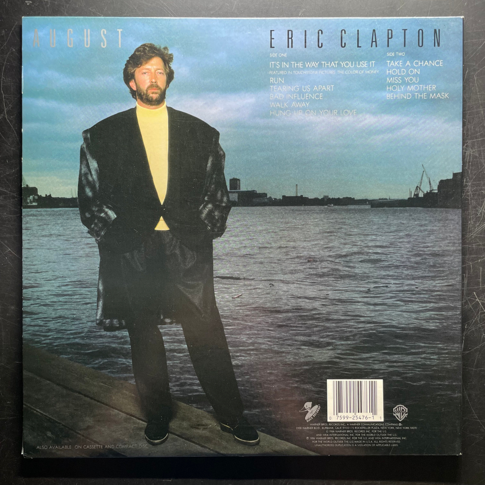 Eric Clapton ‎– August (США 1986г.)