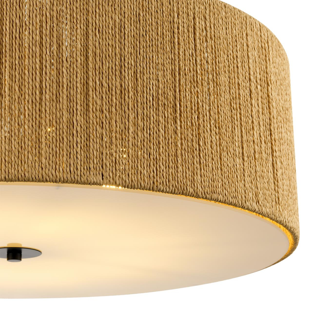 8286/7 ECO LN26 321 черный/коричневый, металл/веревка/стекло Люстра потолочная Е14 7*40W 220V SILVANA