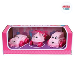 Мини транспорт для девочек в подар.уп (Технок)