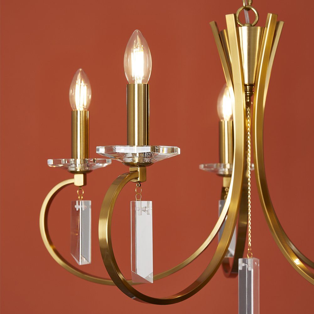 Подвесной светильник Freya FR2040PL-05BS