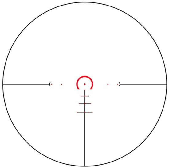 Дневной прицел Artelv CRS 1-6x24 SFP, труба 30 мм, с подсветкой, сетка АМ6-6Х