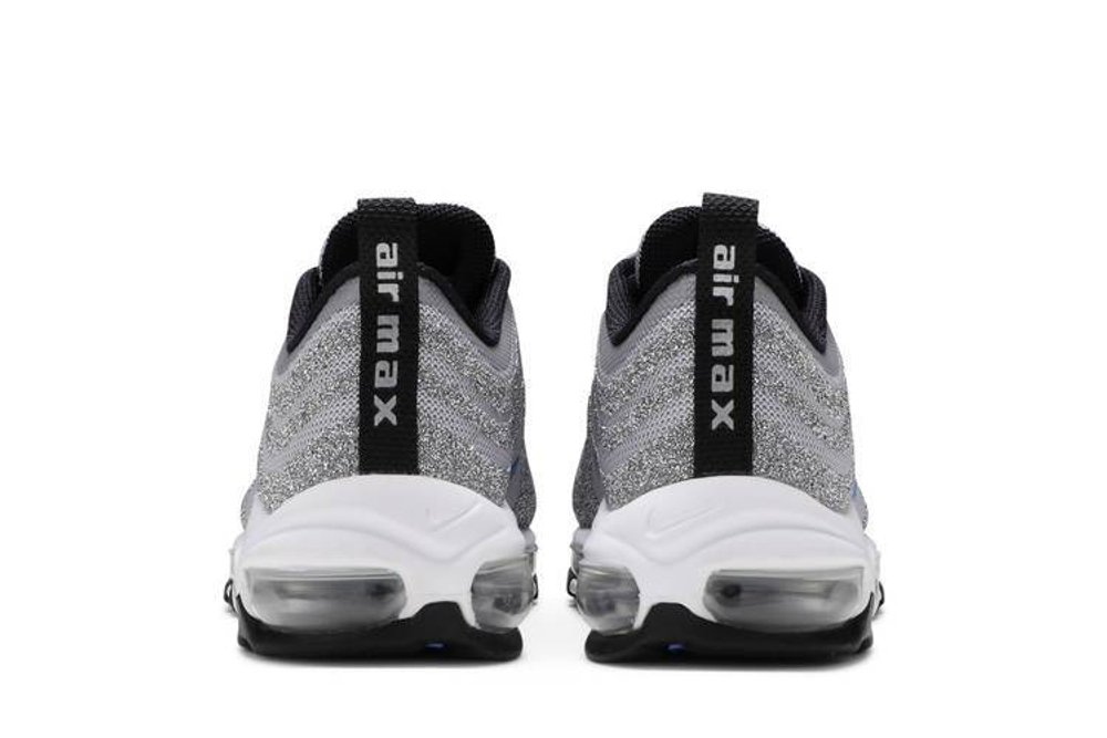 Кроссовки Swarovski X Nike Air Max 97 Swarovski "Polar Blue" (Женская размерная сетка)