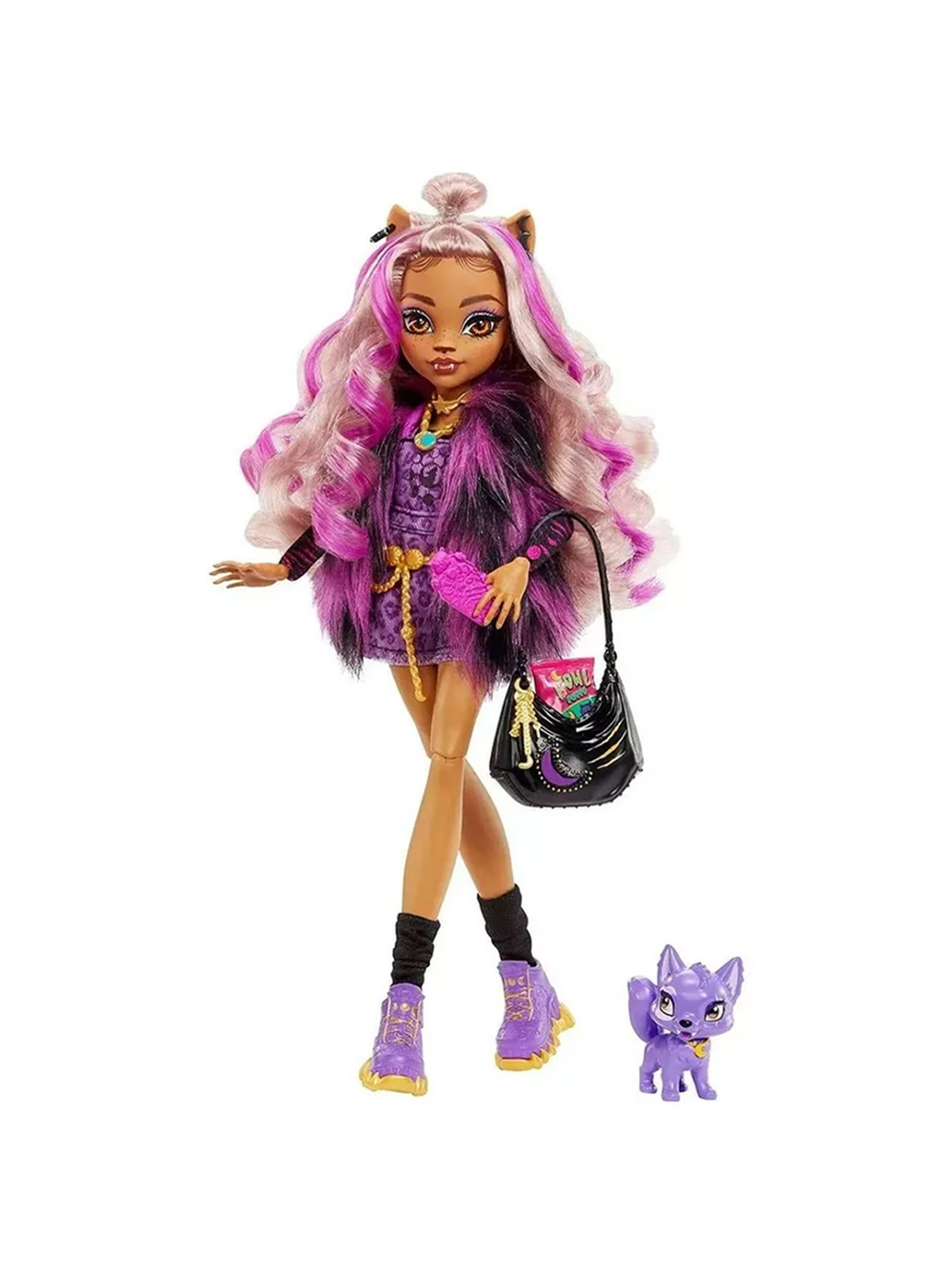 Кукла Monster High — Clawdeen Wolf с питомцем HHK52