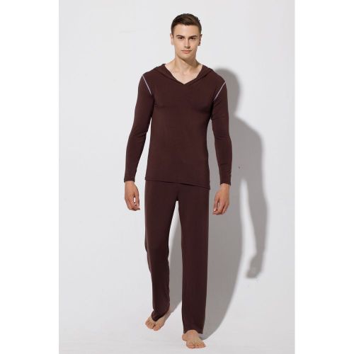 Мужской комплект белья  домашний коричневый SuperBody Brown Homesuit