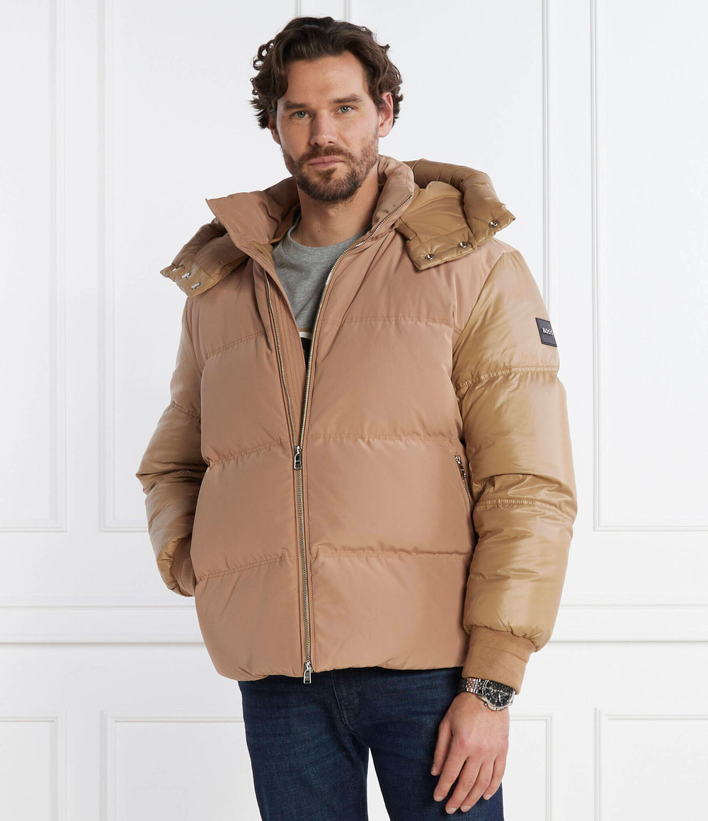 Пуховая куртка Dybes BOSS BLACK - бежевый(50499800)