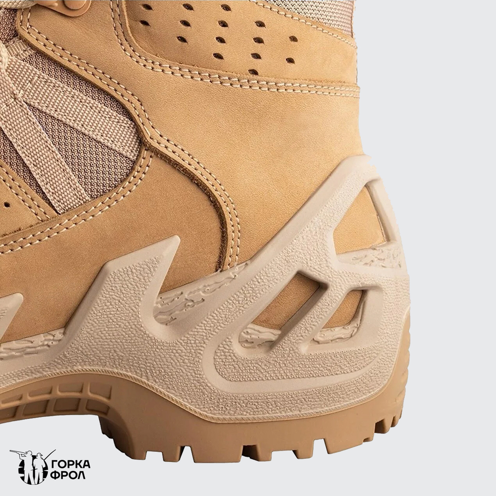 Ботинки тактические Vaneda V-Clutch Pro Mid Dry-Tex бежевые демисезонные