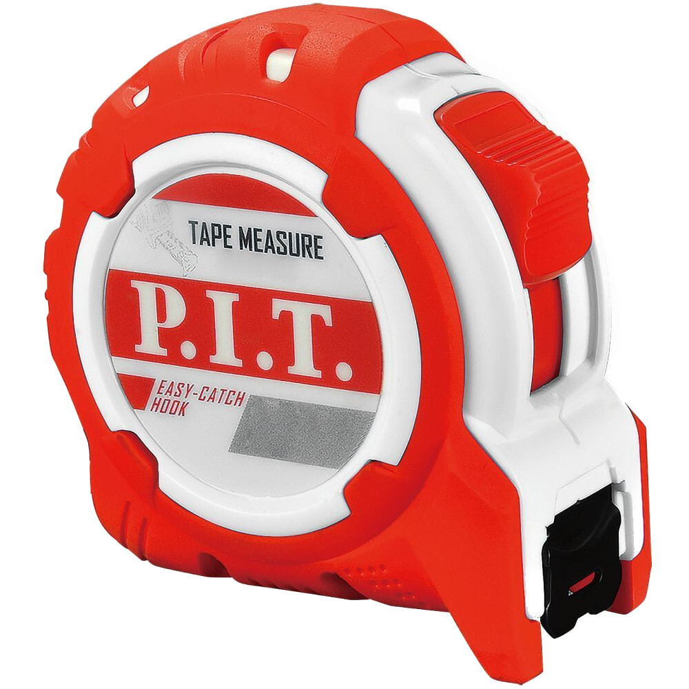 Рулетка с фиксатором P.I.T. 8 м x 25 мм   HTPM02-2508
