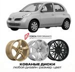 КОВАНЫЕ ДИСКИ для Nissan Micra K12 2002-2010 Ниссан