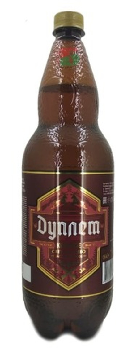 Пиво "Дуплет" 6,5% светлое крепкое 1,5л. Брестское