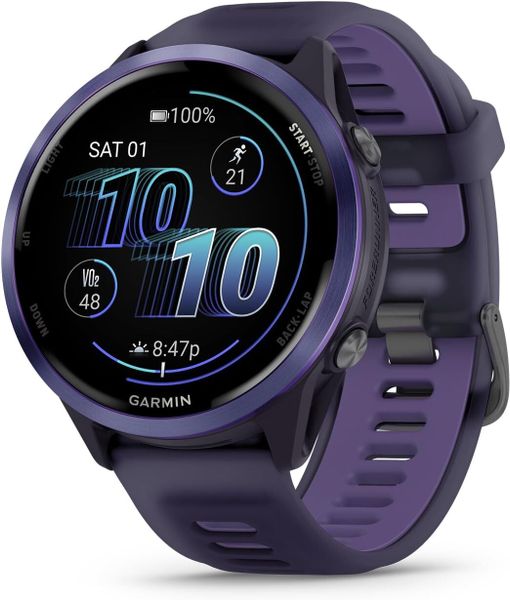 Умные часы Garmin Forerunner 570 47 мм, Фиолетовый | Indigo Purple (010-02971-02 | 010-02971-42)