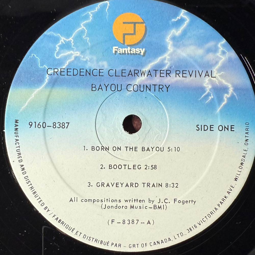 Creedence Clearwater Revival ‎– Bayou Country (Канада)